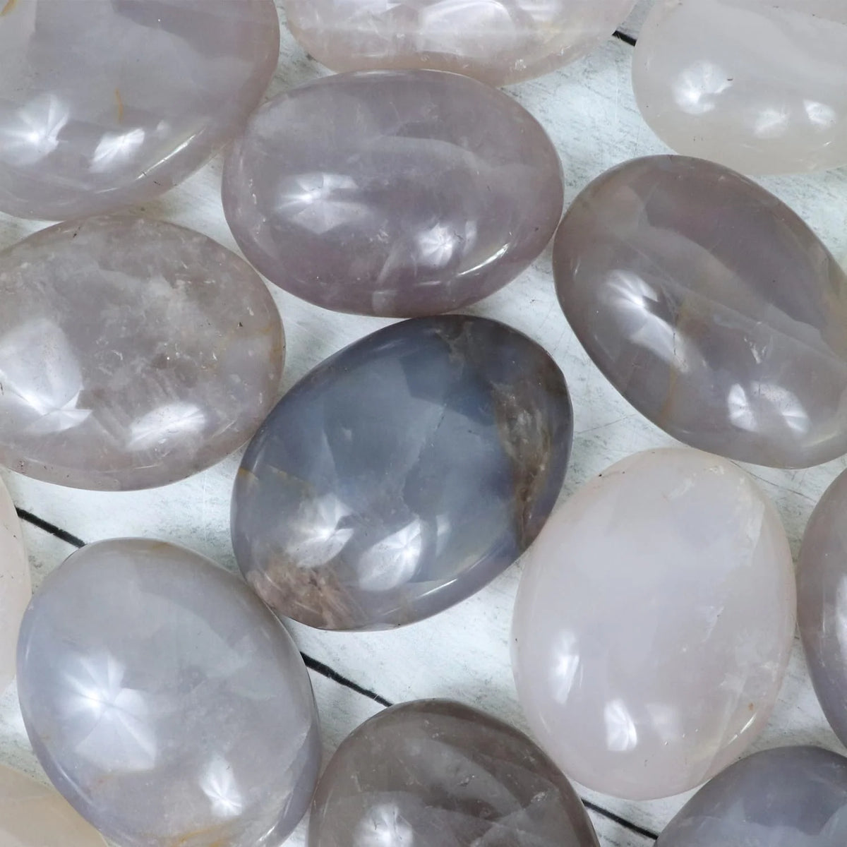 Blue Rose Quartz Tumble