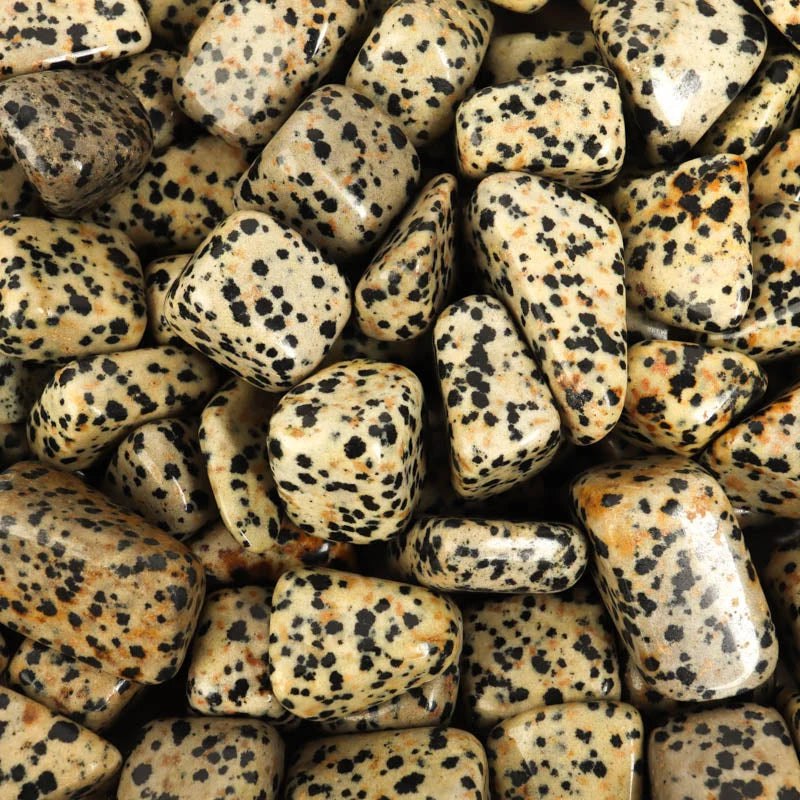 Dalmation Jasper Tumble