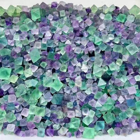 Fluorite Octahedrons Rough