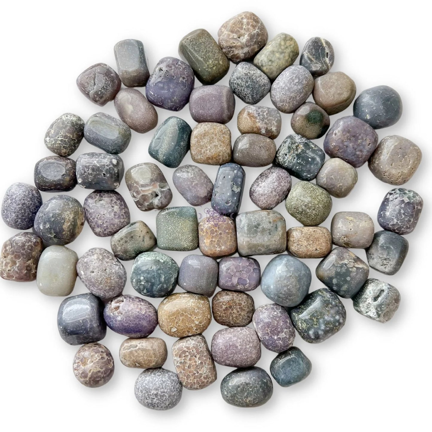 Grape Agate Tumble