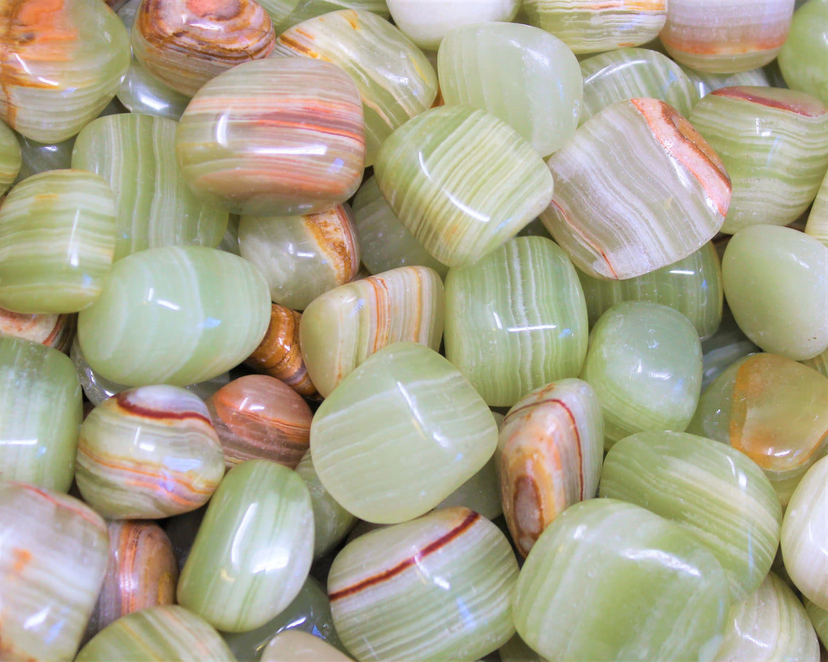 Green Onyx Tumble