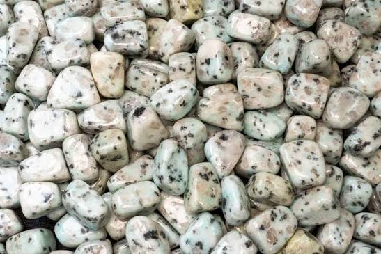 Kiwi Jasper Tumbled Stones