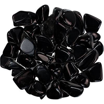 Black Obsidian Tumbled Stones