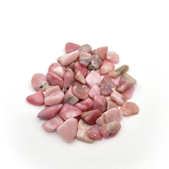 Pink Opal Tumbled Stones