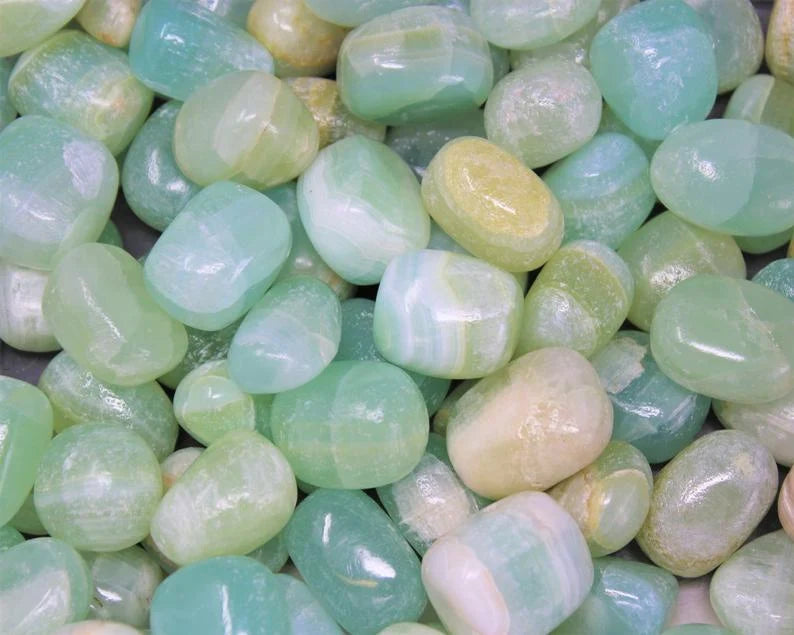 Pistachio Calcite Tumble