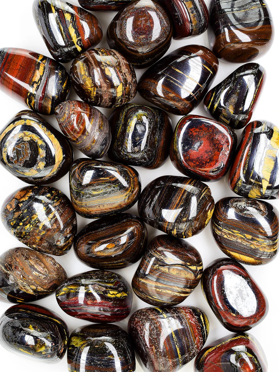 Tiger Iron Jasper Tumble
