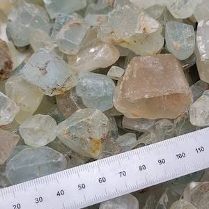White Topaz Rough