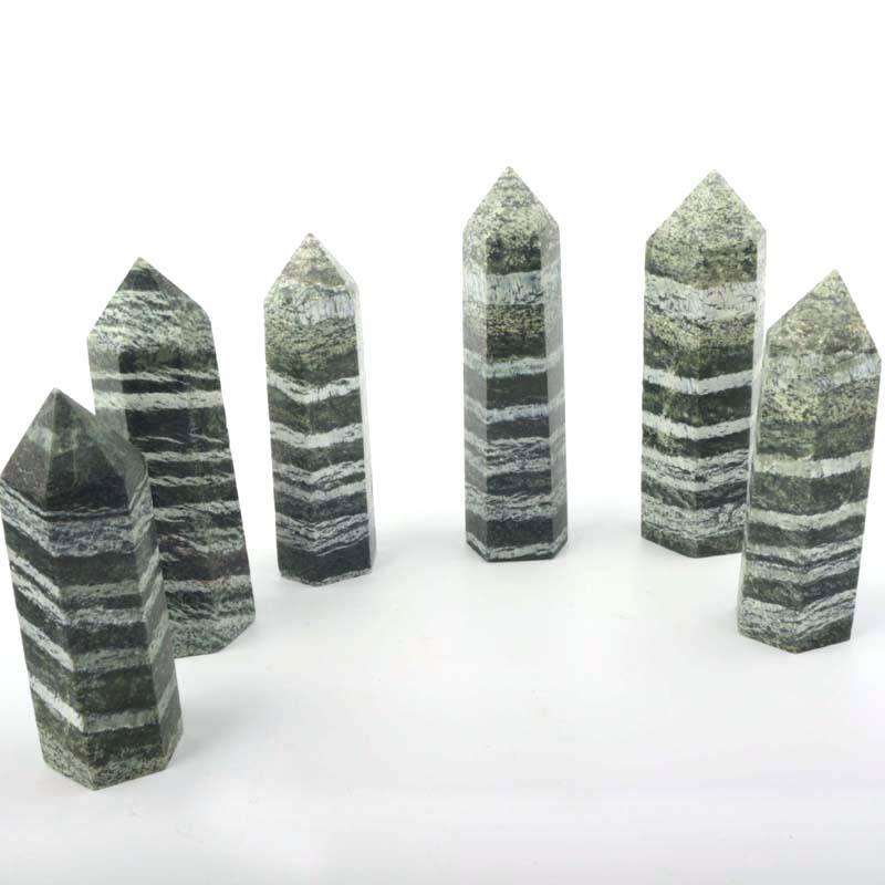 Green Tiger Eye Towers