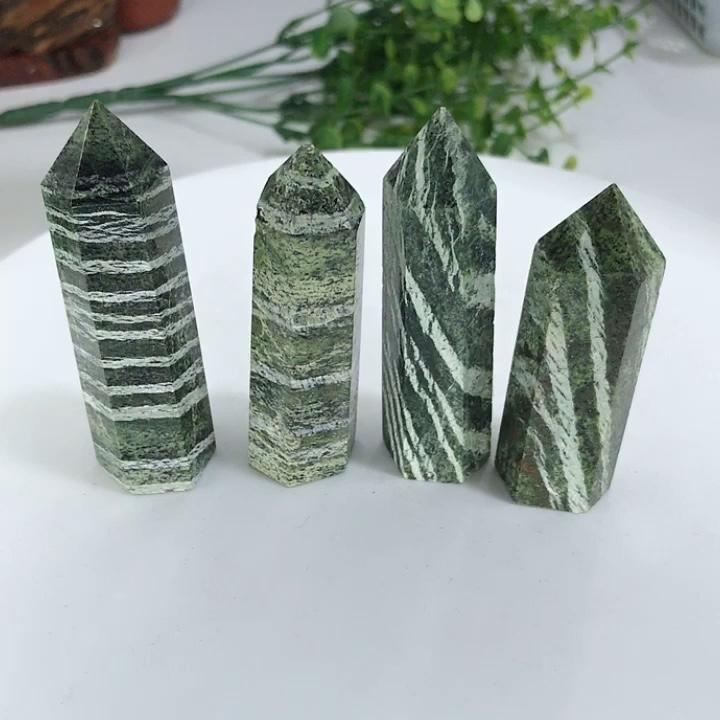 Green Tiger Eye Towers