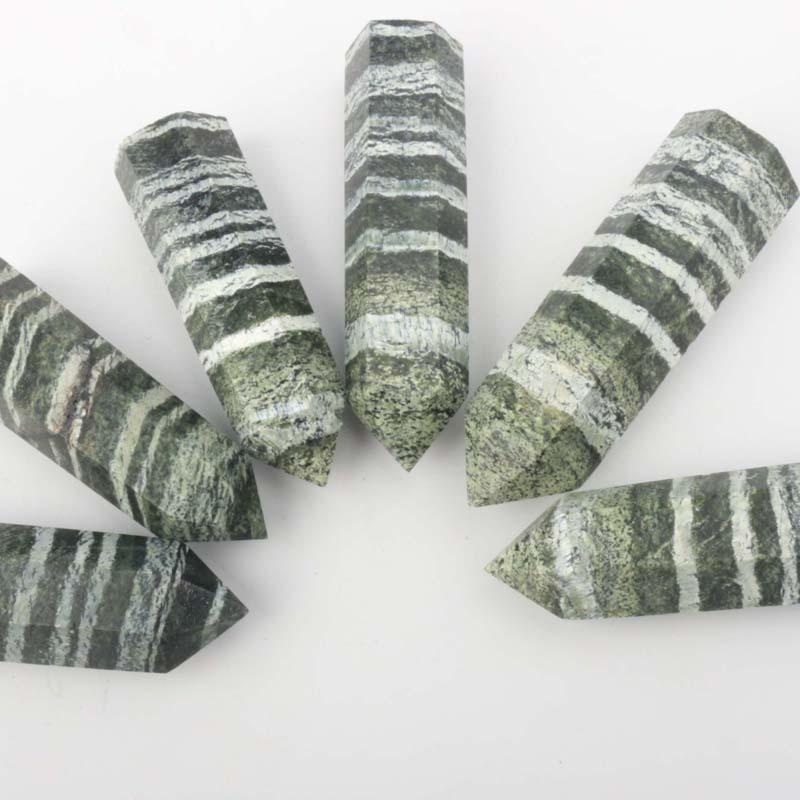 Green Tiger Eye Towers