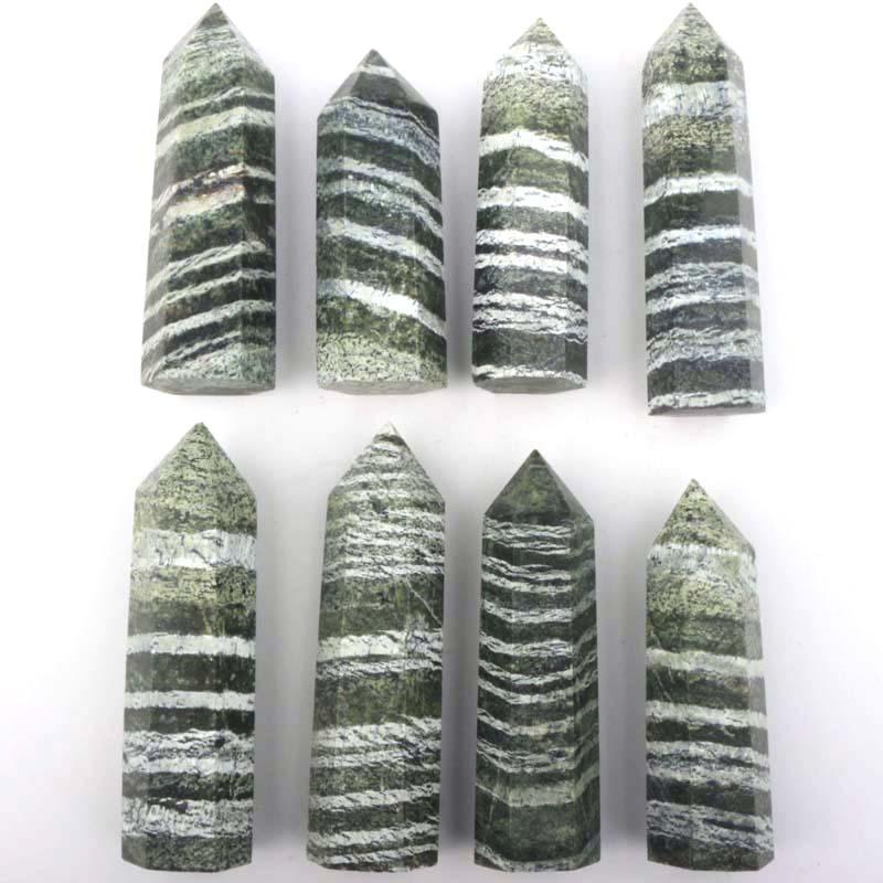 Green Tiger Eye Towers