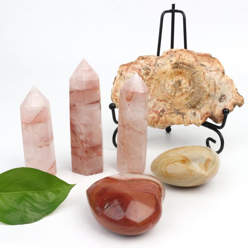 Hematoid Quartz Towers