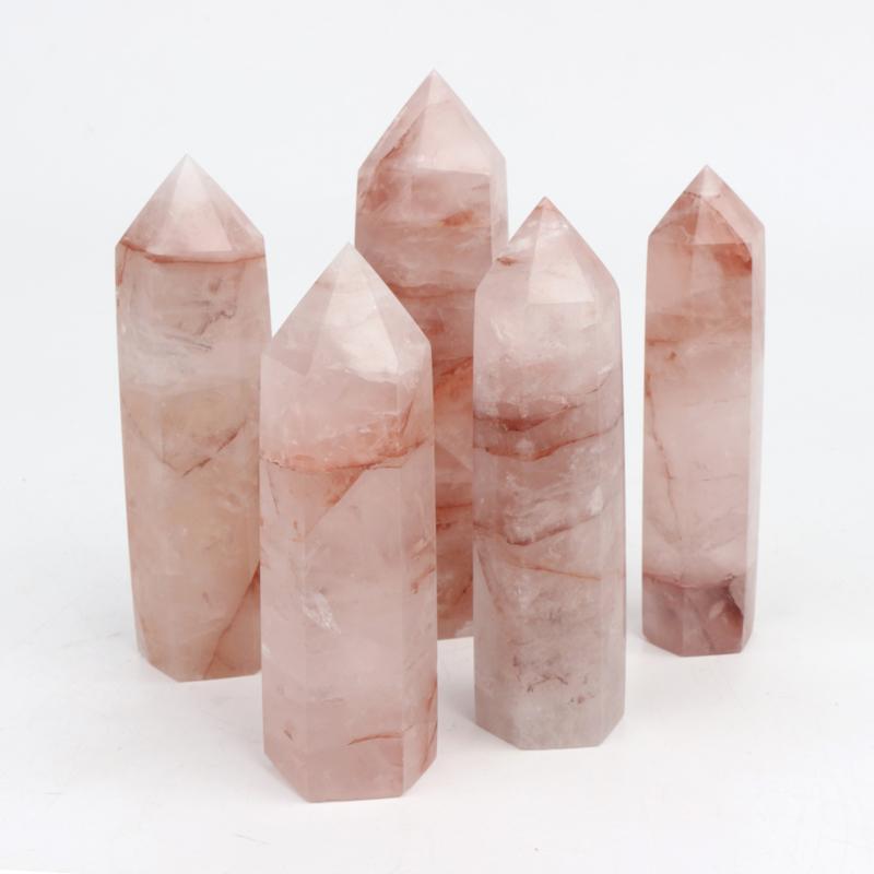 Hematoid Quartz Towers