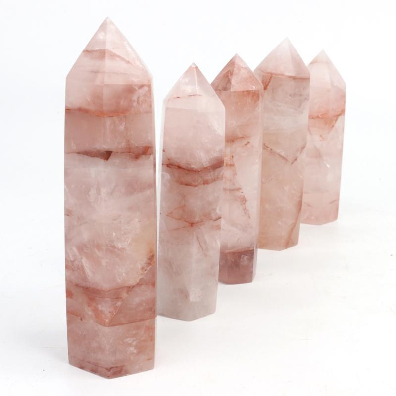 Hematoid Quartz Towers